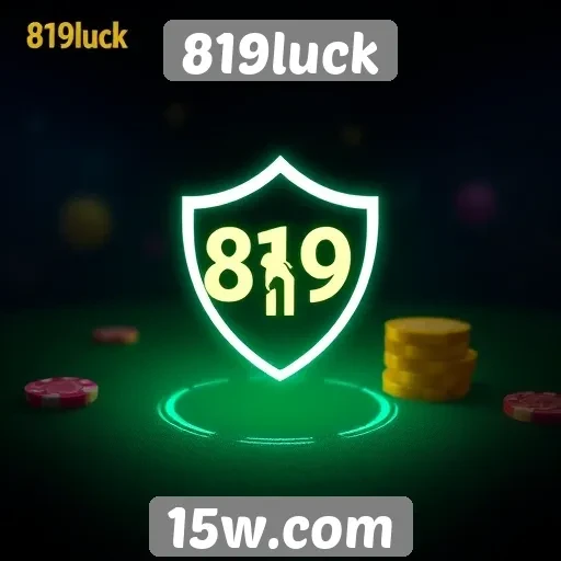 Análise de segurança do site de jogos 819luck
